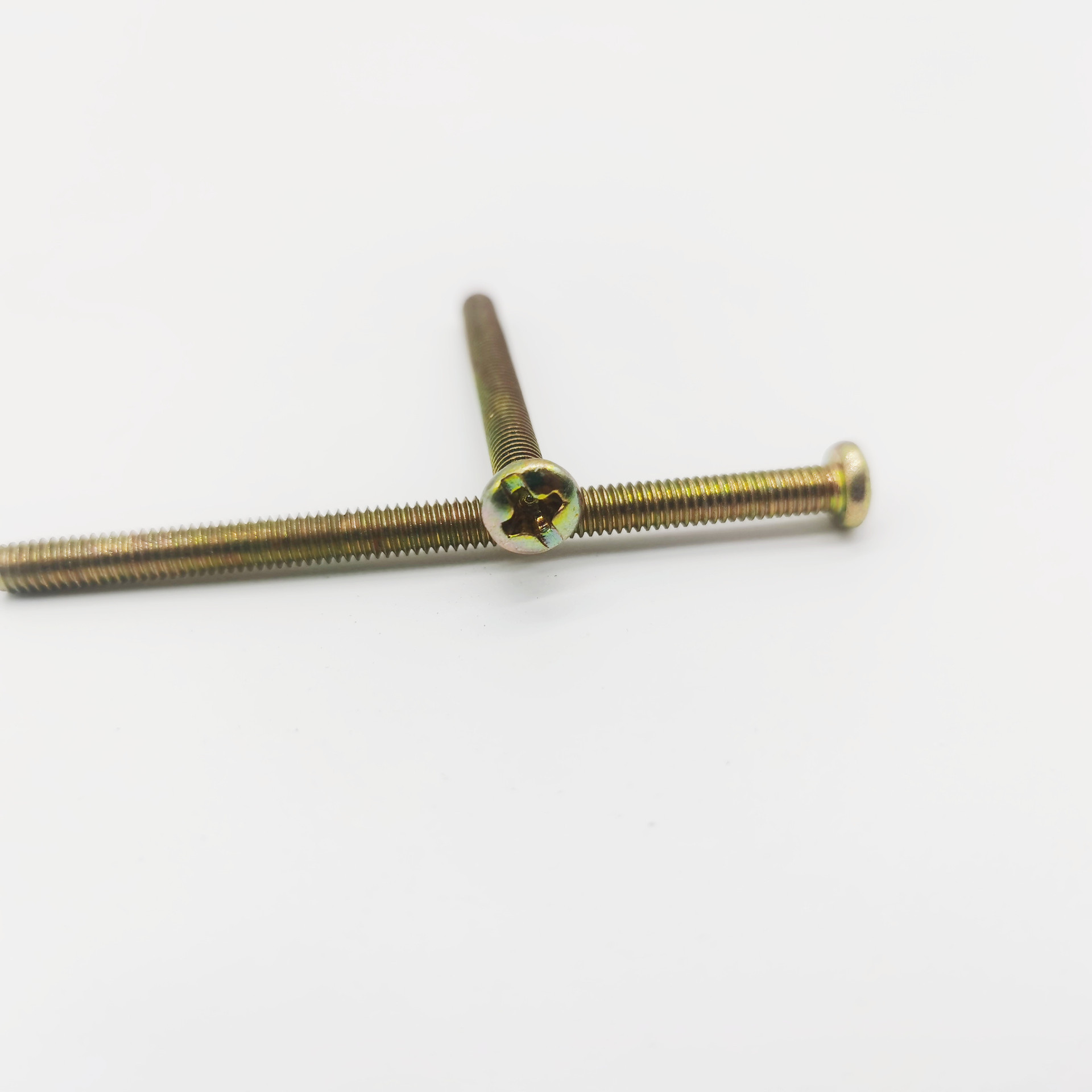 产地直销半圆头十一字开关丝 开关面板加长螺杆 球面十字拉手螺丝