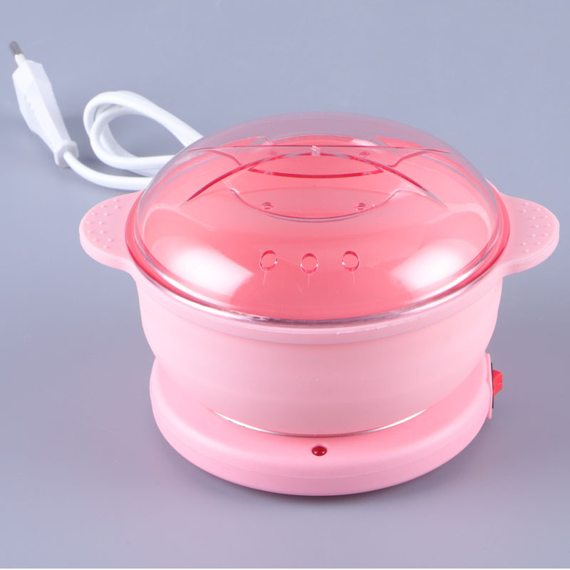 Factory Direct Sales Folding Silicone Wax Pan Wax Melting Machine Unhaired Butter-Bean Machine Wax Heater Silicone Non-Stick Pan Wax Heater