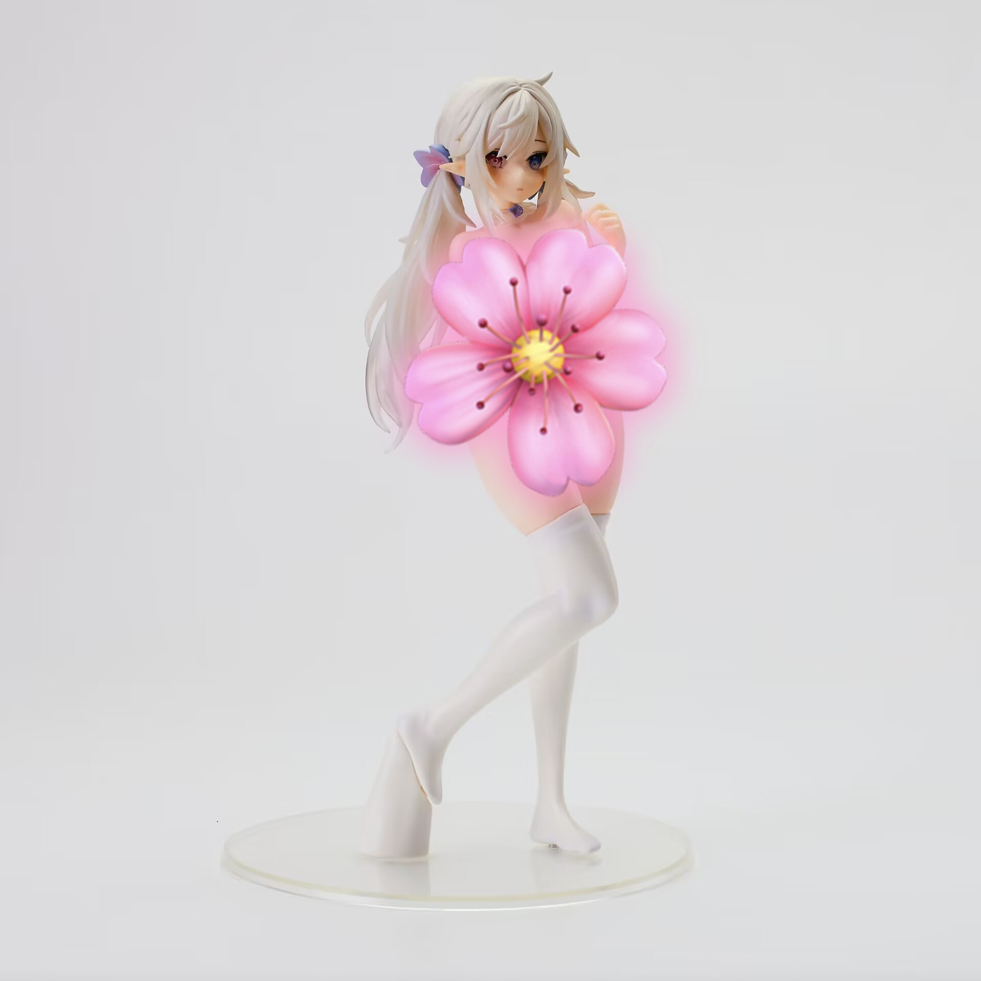 美少女系列 原画 纯白精灵 特质 绅士款 站姿 摆件 模型 盒装手办