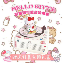 KT猫唱片机蓝牙音箱周边可爱迷你hellokitty音响生日礼物女生闺蜜