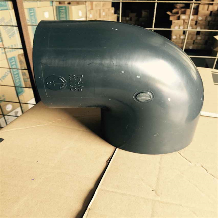 中山环宇锚牌管 upvc国标化工管 90°弯头 耐酸碱 ф20~315mm