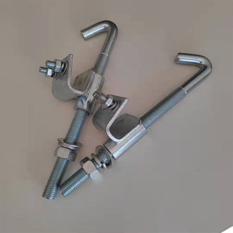 钢轨回流线钩子短路铜线钩子地铁接地卡子镀锌管接地卡铁路接地卡