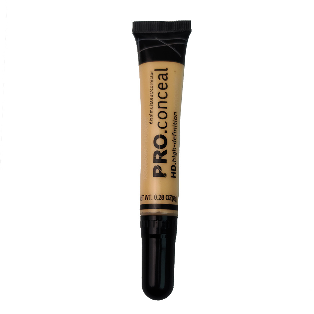 For Cross-Border Foreign Trade Export 6 Colors Concealer Full Coverage Waterproof and Oil Controlling Liquid Foundation Shaping Deep Skin Makeup