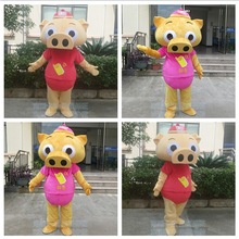 玩偶节日喜庆开业活动表演道具金猪舞台表演道具小猪服卡通人偶服
