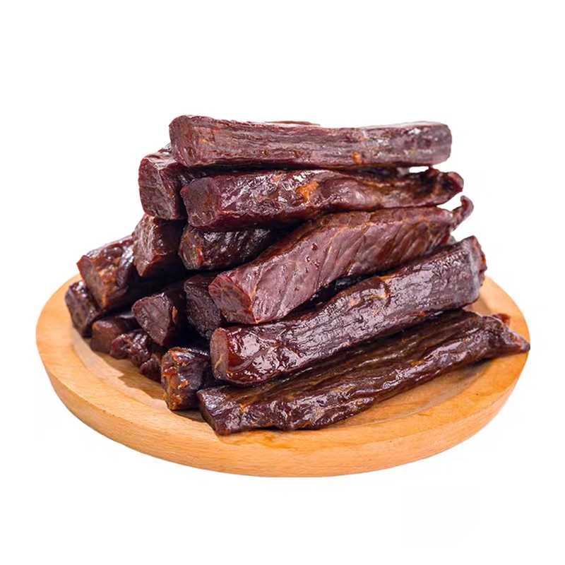 内蒙牛肉干本店铺散装现烤牛肉干试吃包赔钱包邮品尝吃好再来100g