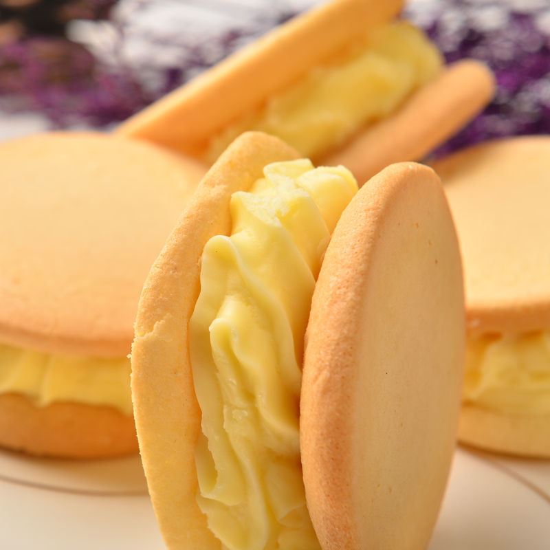 硬奶油夹心蛋糕娃娃脸蛋糕早餐食品西式糕点点心面包网红美食批发