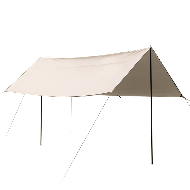 Outdoor Canopy Thickened Oxford Cloth Silver Pastebrushing Sun-Proof Tent Waterproof Windproof Camping Sun-Proof Ultra-Light Diamond