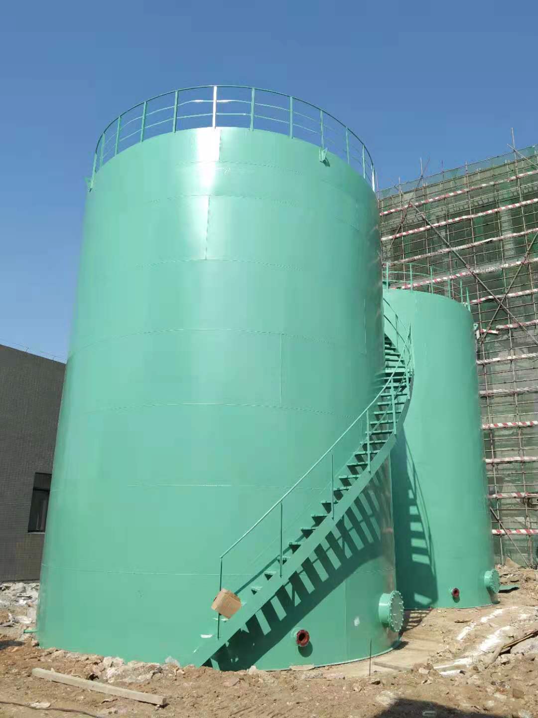 源头厂家直供大容量碳钢污水储存罐 消防储水罐立卧式保温储罐