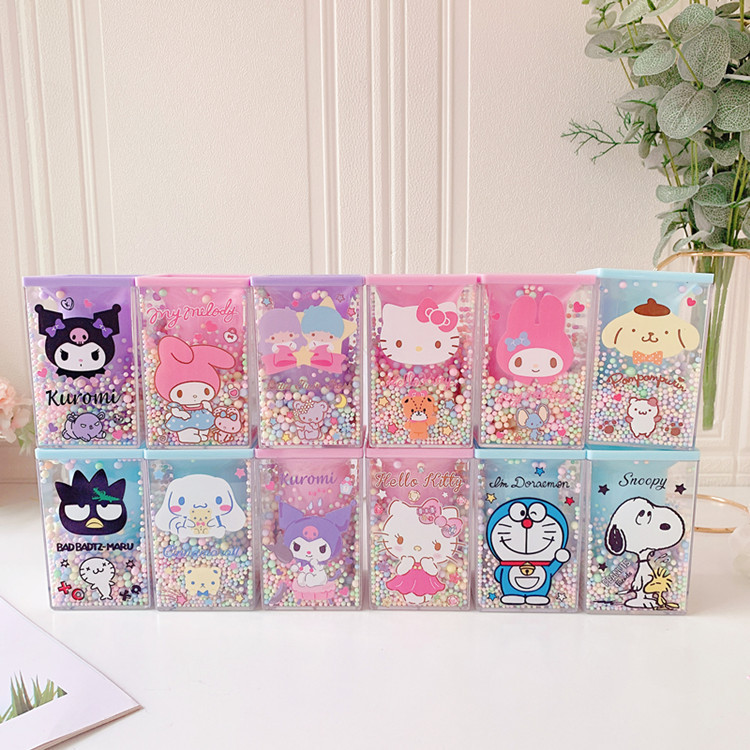 Japanese Cartoon Clow M Pen Holder Girl Heart Dream Colorful and Fresh Desktop Pen Container Multi-Functional Storage Tool