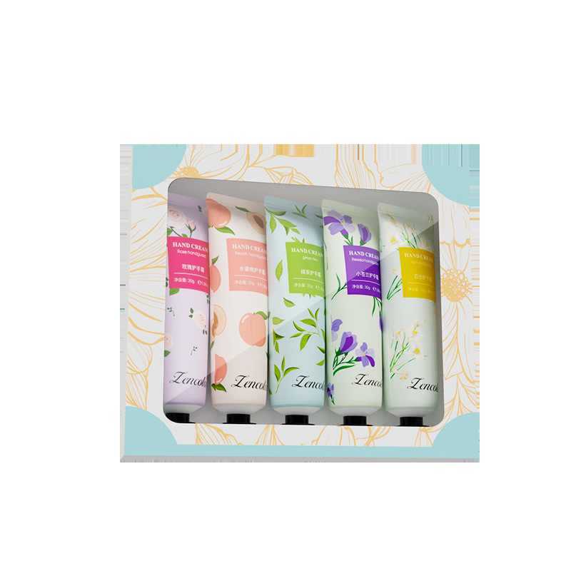 10 PCs Hand Cream Sets of Boxes Hydrating Moisturizing and Nourishing Anti-Chapping Non-Greasy Fragrance Hand Cream Gift Box Wholesale