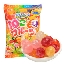 日本进口理本制果（Ribon）什锦10味水果糖160g硬糖节日派对喜糖