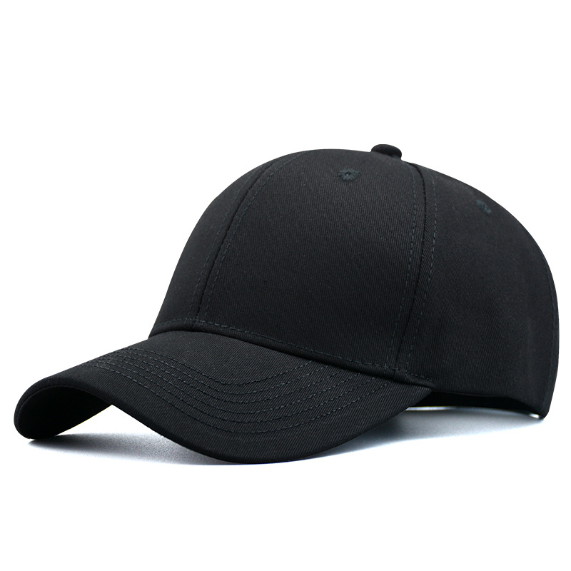 Advertising Pure Cotton Hat Tourist Hat Catering Sun-Proof Pure Cotton Group Peaked Cap Printed Embroidered Logo Baseball Cap