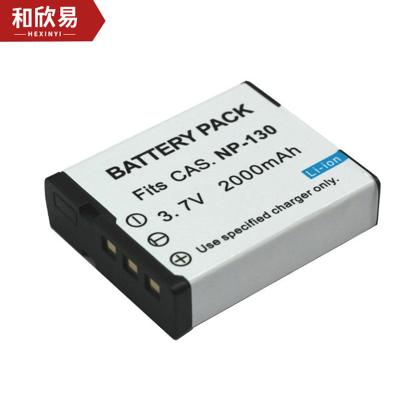 适用于casio卡西欧np-130数码相机电池锂电池全解码 cnp130电池
