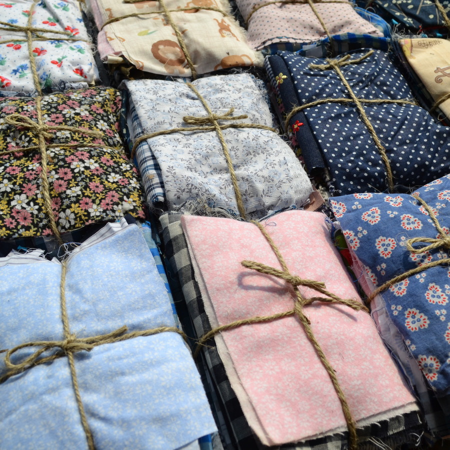 艺品面料4斤包邮元4斤毛呢清仓处理呢子手工碎布拖鞋布头