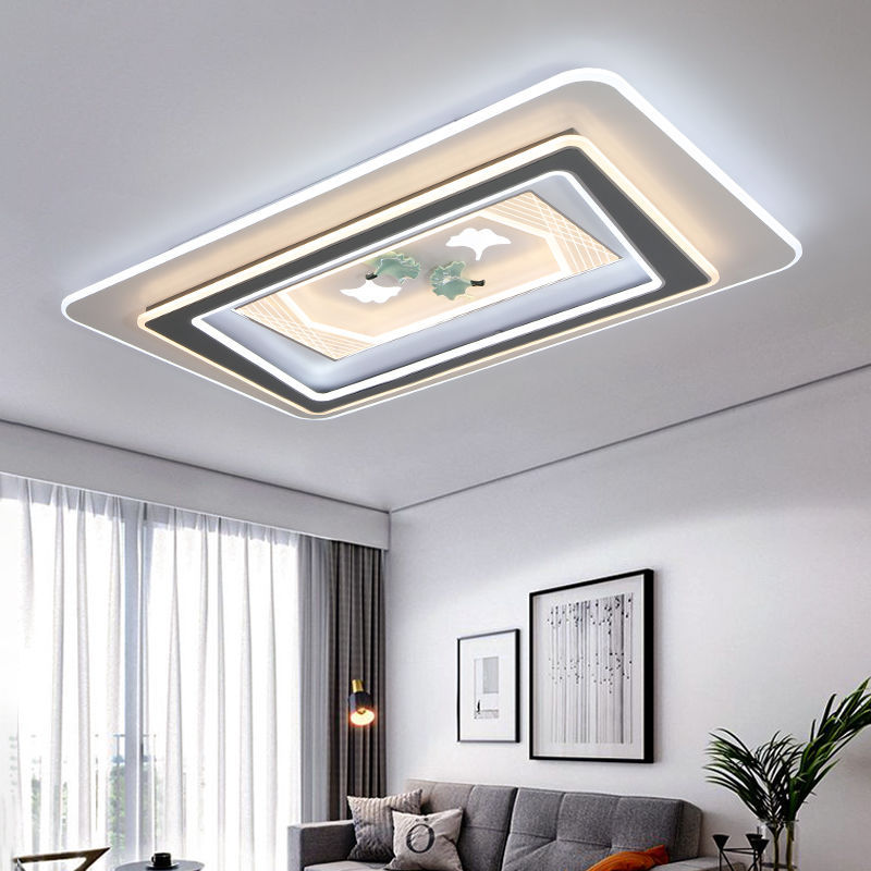 2022长方形客厅灯led吸顶灯家用过道简约现代卧室房间灯灯具套餐