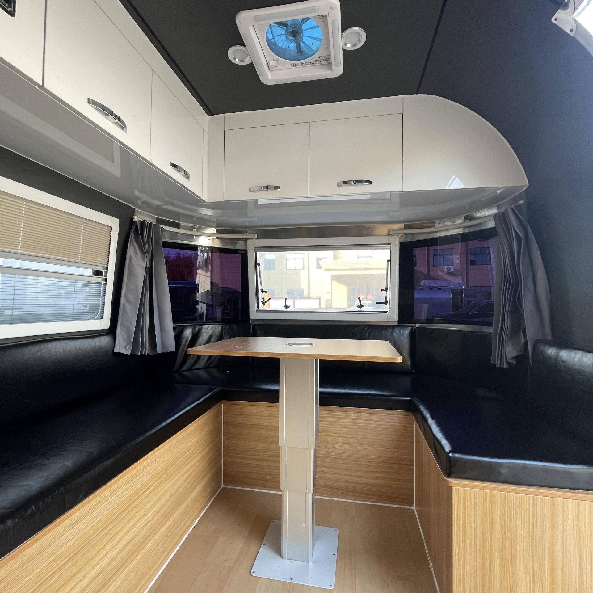 550sa标准照 营地拖挂式房车 旅居拖挂车拖拽式房车营地露营房车