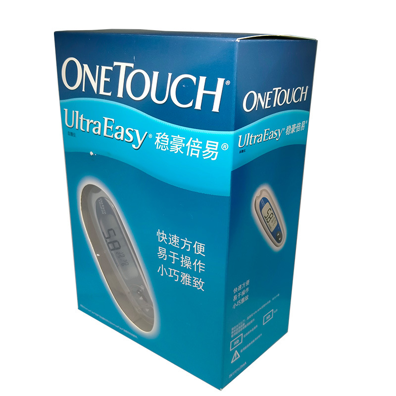 美国强生稳豪血糖试纸50片倍易倍优型家用血糖试纸条稳豪型血糖仪