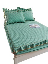 加厚加棉床笠单件全包床单三件套防滑弹簧垫套床套保护套床罩四季