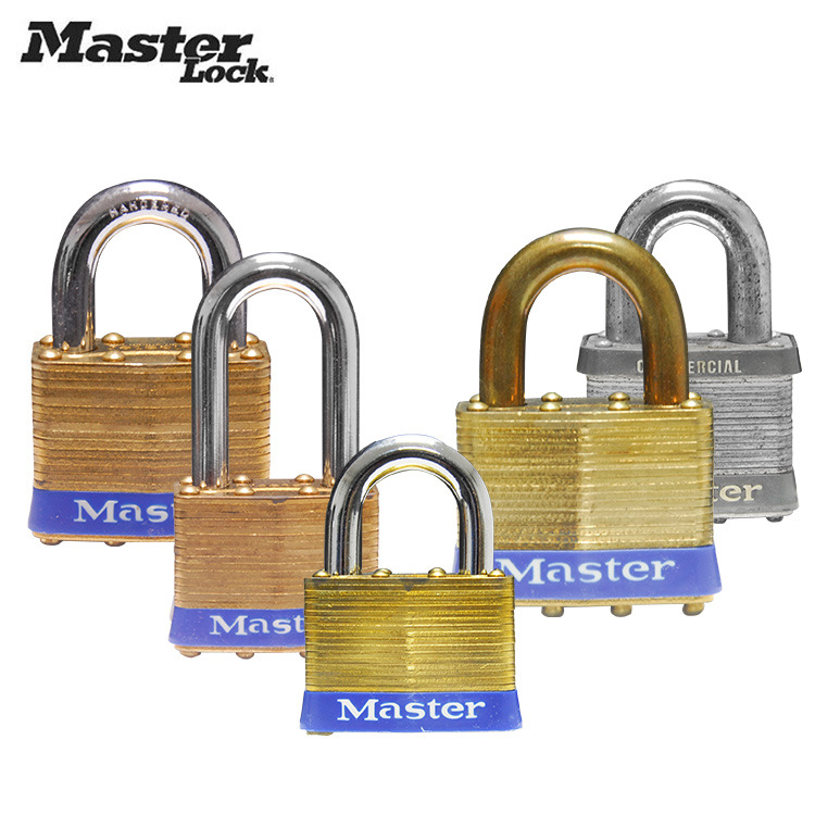 玛斯特（Master）转盘式密码锁千层黄铜挂锁美国专业锁具品牌