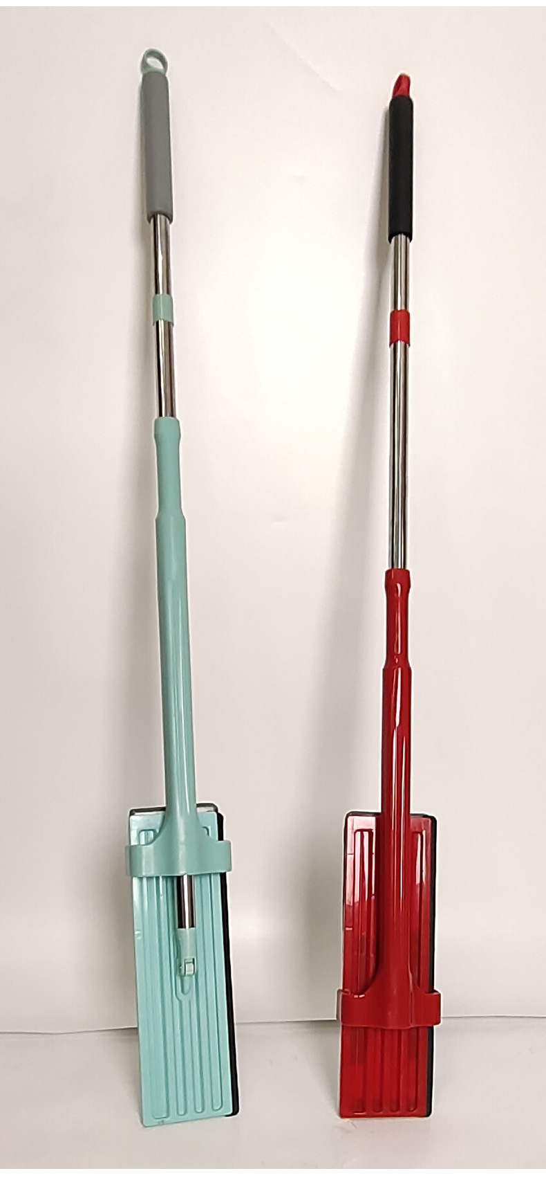 拖把家用一拖净拖地干湿两用木地板懒人免手洗平板拖把带刮水条