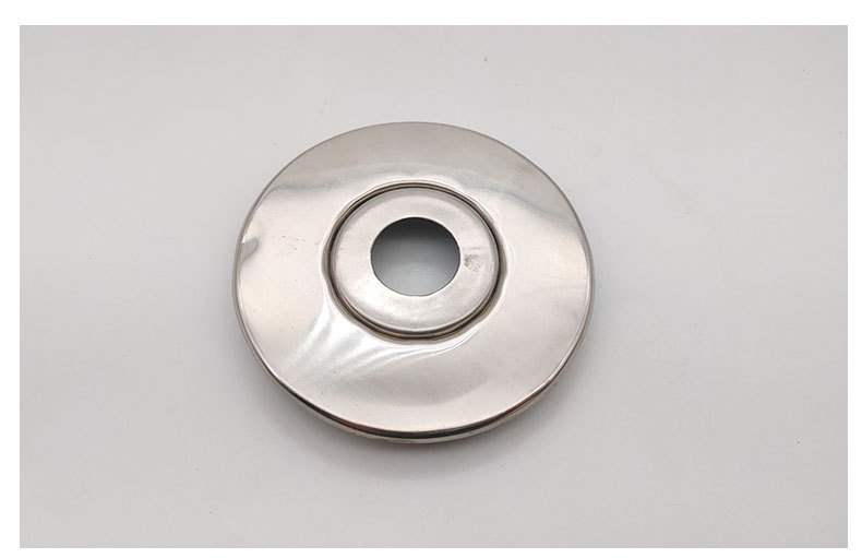 加宽消防喷淋头下喷下垂型可调节不锈铁装饰罩装饰盘装饰盖装饰板