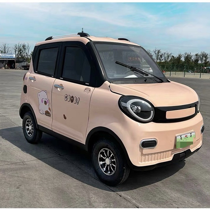 新款全封闭电动四轮车新能源电瓶车家用女士代步电动四轮车-阿里巴巴