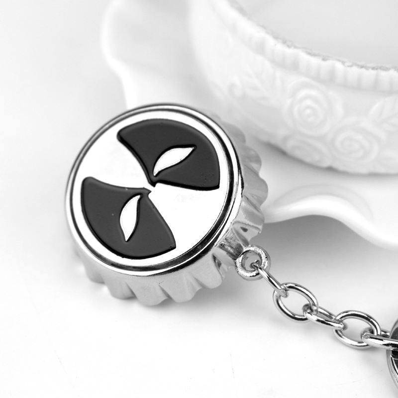 可定制复联死侍头像开瓶器小礼品汽车配件钥匙圈挂件钥匙扣配饰