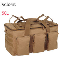 50L Outdoor Military Bag Tactical Backpack Large Capacity跨
