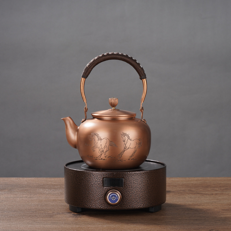 2l养生泡茶铜壶功夫茶具茶壶