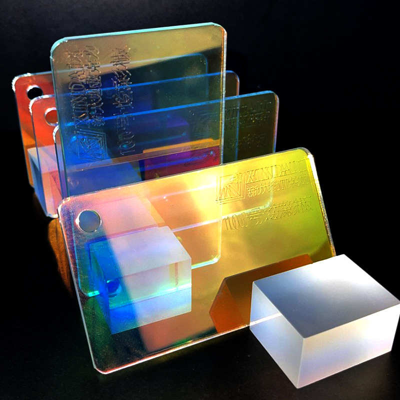 亚克力展示架 创意炫彩板家具制品室内装饰透明挡板 佛山厂家直销