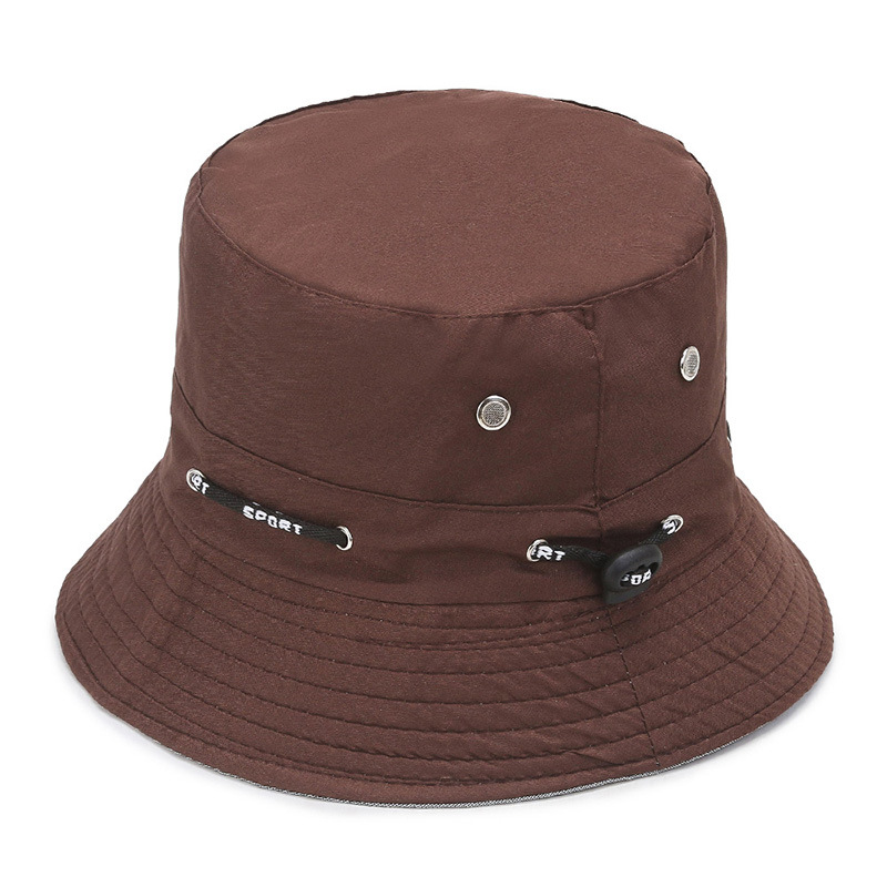 Travel Men's and Women's Bucket Hat Wholesale Simple Four Seasons Sun-Proof Sun Hat Traveling-Cap