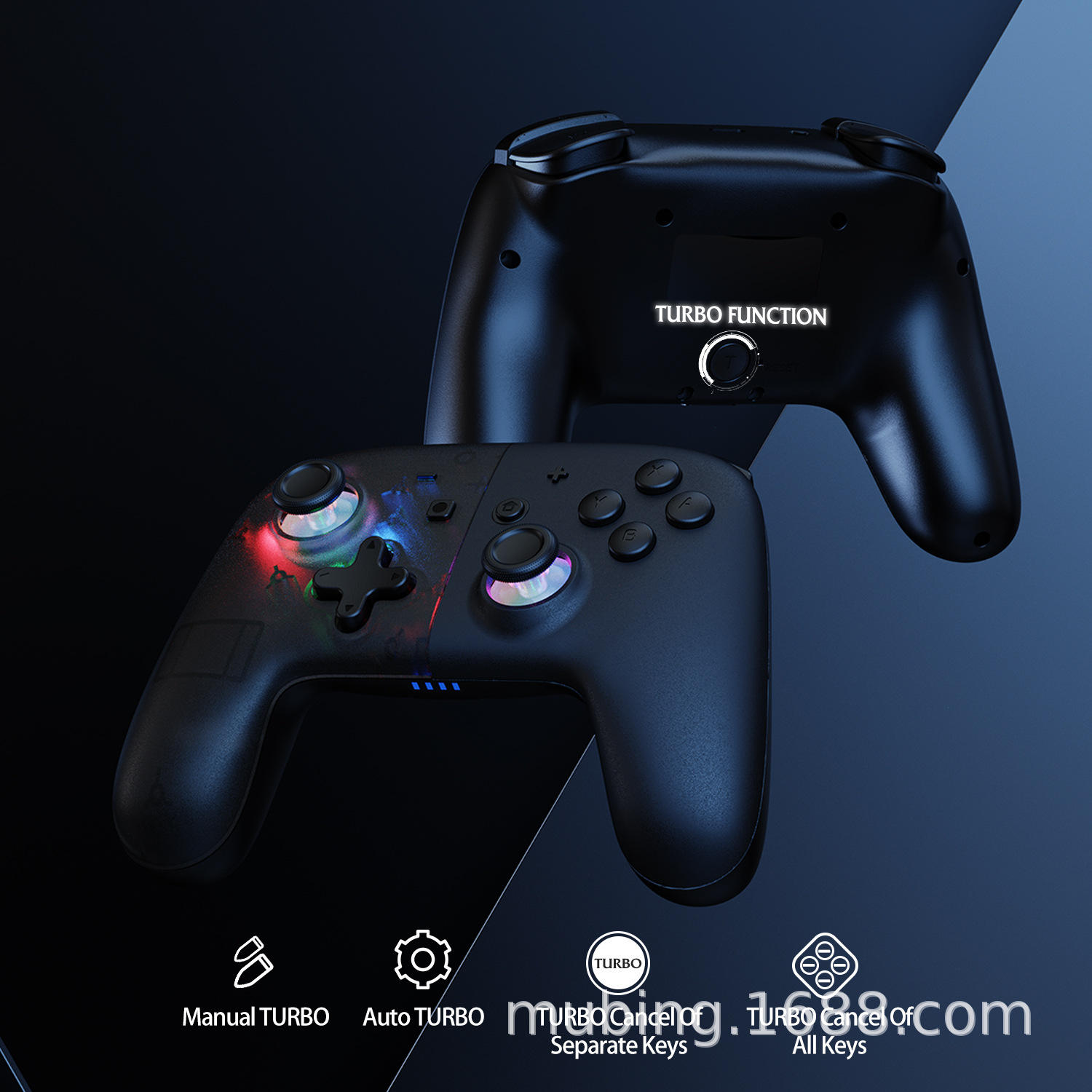 现货私模switch手柄体感震动连发ns switch pro蓝牙无线游戏手柄