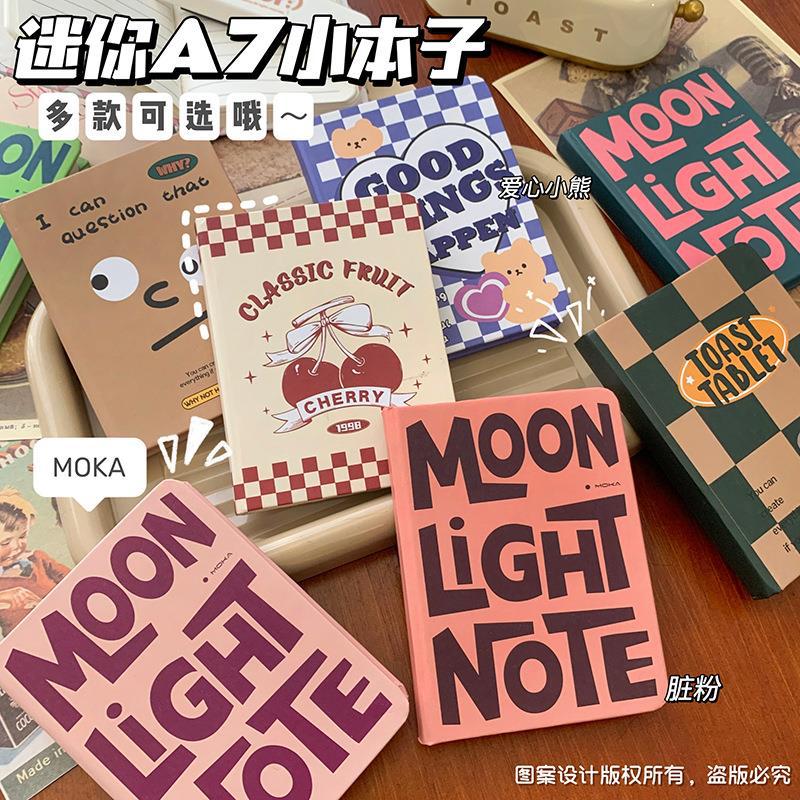 creative american retro a7 mini notebook student stationery thickened 98 sheets portable pocketbook notepad wholesale