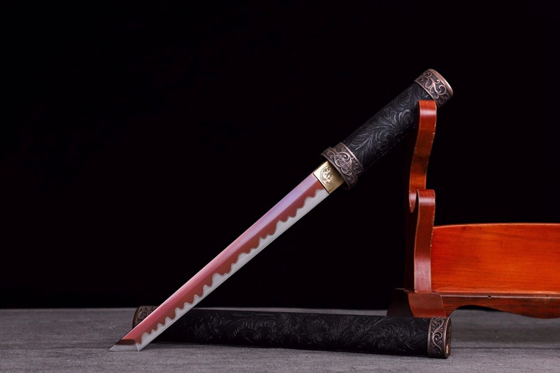 龙泉周匠刀剑宝剑传统工艺品收藏短刀唐横刀唐剑冷兵器批发未开刃