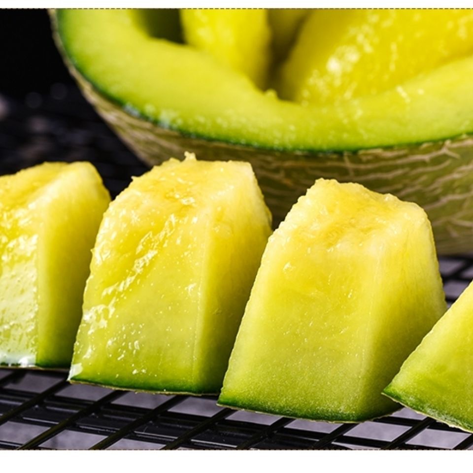 日本品种口口蜜网纹瓜新鲜水果玫珑瓜1-2个装哈密瓜甜瓜蜜瓜香瓜