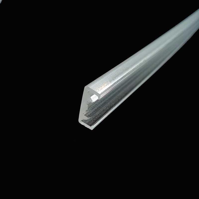 洗墙轨道护眼教育线条灯橱柜灯灯条罩亚克力导光线性pmma磨砂透镜