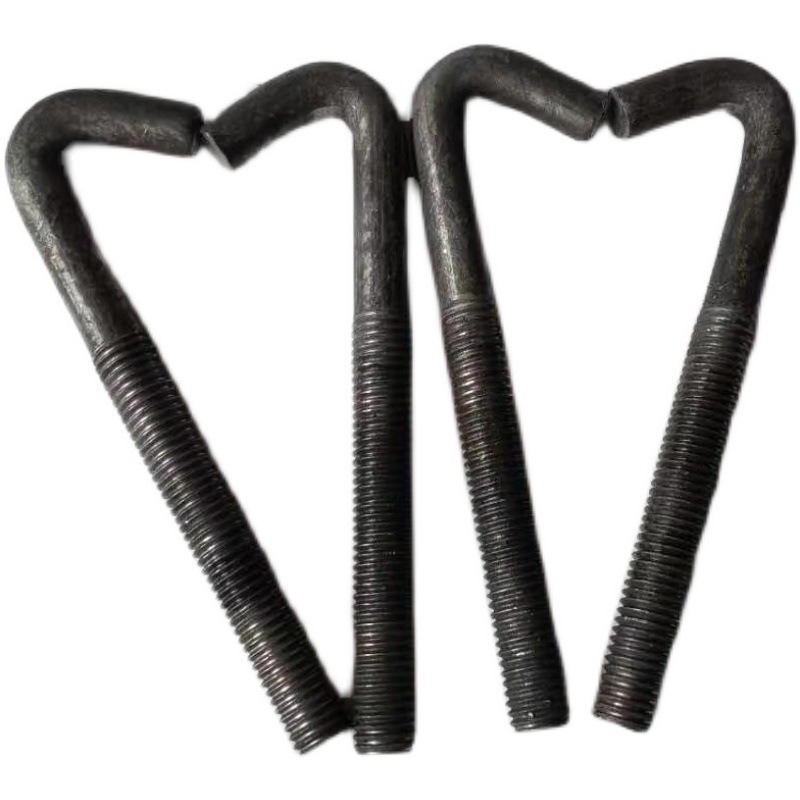 勾头螺丝 勾头螺栓 瓦钩丝 7字型 9字型 筛网挂钩螺丝 地脚螺丝