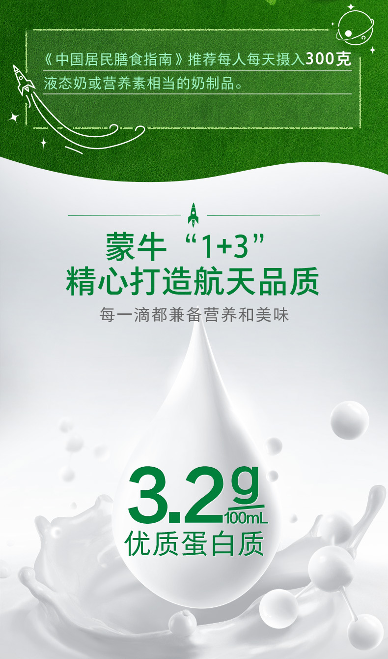 蒙牛纯牛奶250ml*16包整箱装浓纯营养健康香醇早餐奶支持食品出口