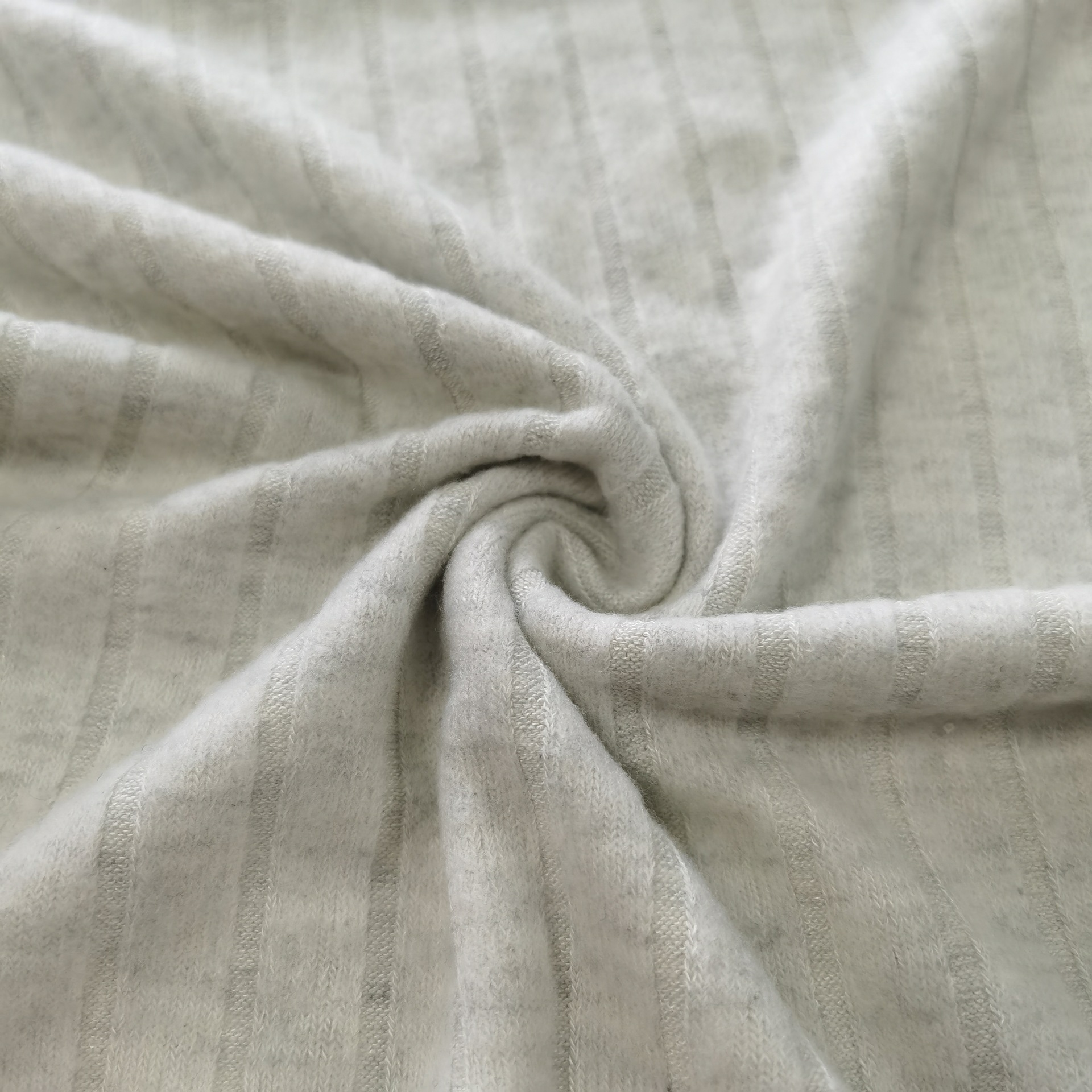 针织染色tr弹力9x4磨毛柔软宽罗纹面料