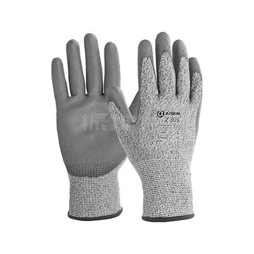 aiwin supcut5级防割pu手套z301吸湿排汗抓握力强舒适灵敏耐磨强