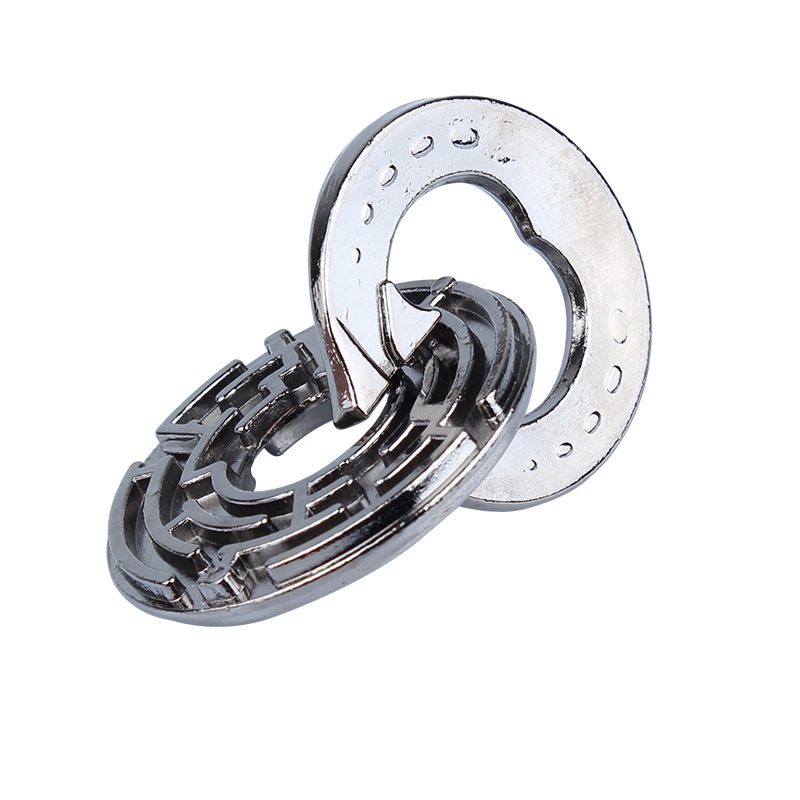 魔锁儿童学生益智解锁玩具魔术解环解压高智商锌合金成人休闲智力