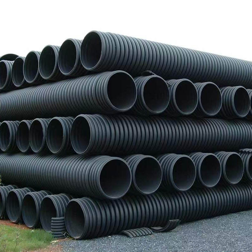 hdpe双壁波纹管云南贵州四川市政排水管排污管雨水管穿线管波纹管