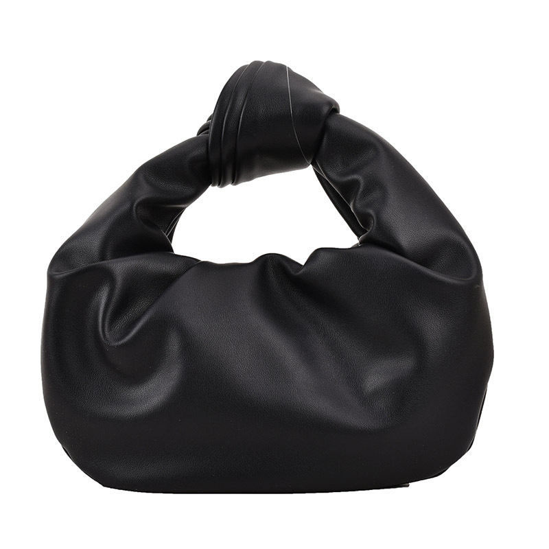 Trendy Women's Bags Korean Style Pleated Cloud Bag Women's Bag High Sense Special-Interest Design Fashion Temperament Hand Holding Crossbody Bag
