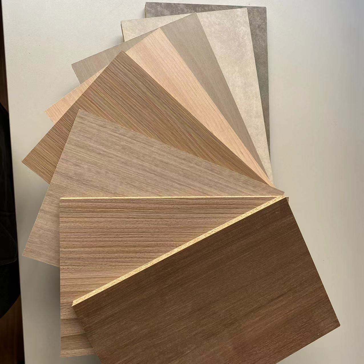 实木颗粒板 18mm 免漆板 厂家直销 提供任意颜色贴面