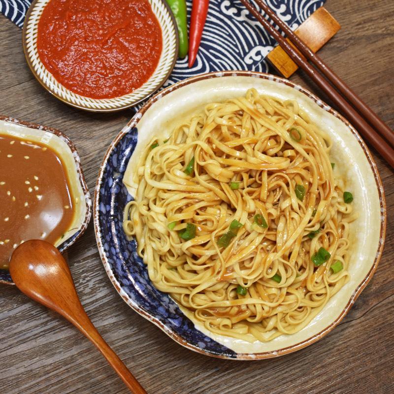 福建沙县小吃葱油拌面用纯花生酱拌面酱瓶装蒸饺蘸酱料调料味