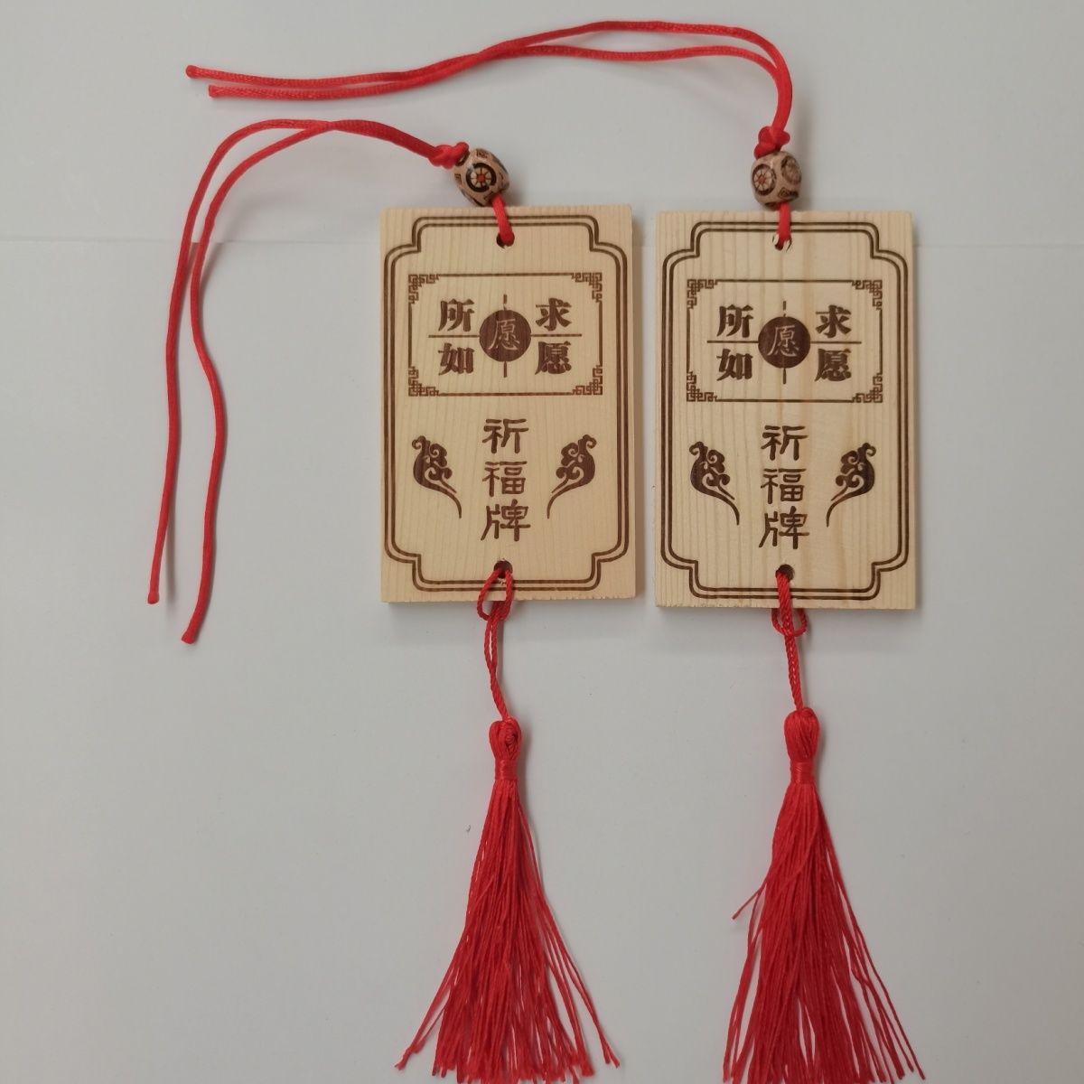 50个价格祈福牌许愿牌木质许愿牌批发刻字牌许愿牌木牌挂树