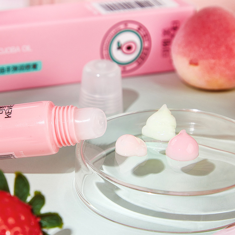 keweimei/可维美荷荷巴油丰弹润唇膏草莓牛油果水蜜桃三种味道