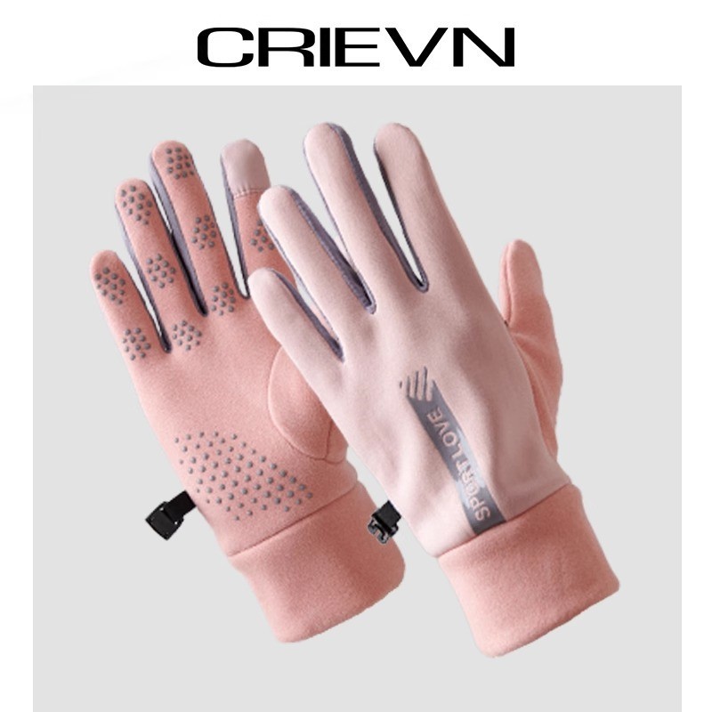 Gloves Wholesale Warm Men and Women Autumn and Winter Cold-Proof Windproof Outdoor Riding Non-Slip Touch Screen Waterproof Sports Driving