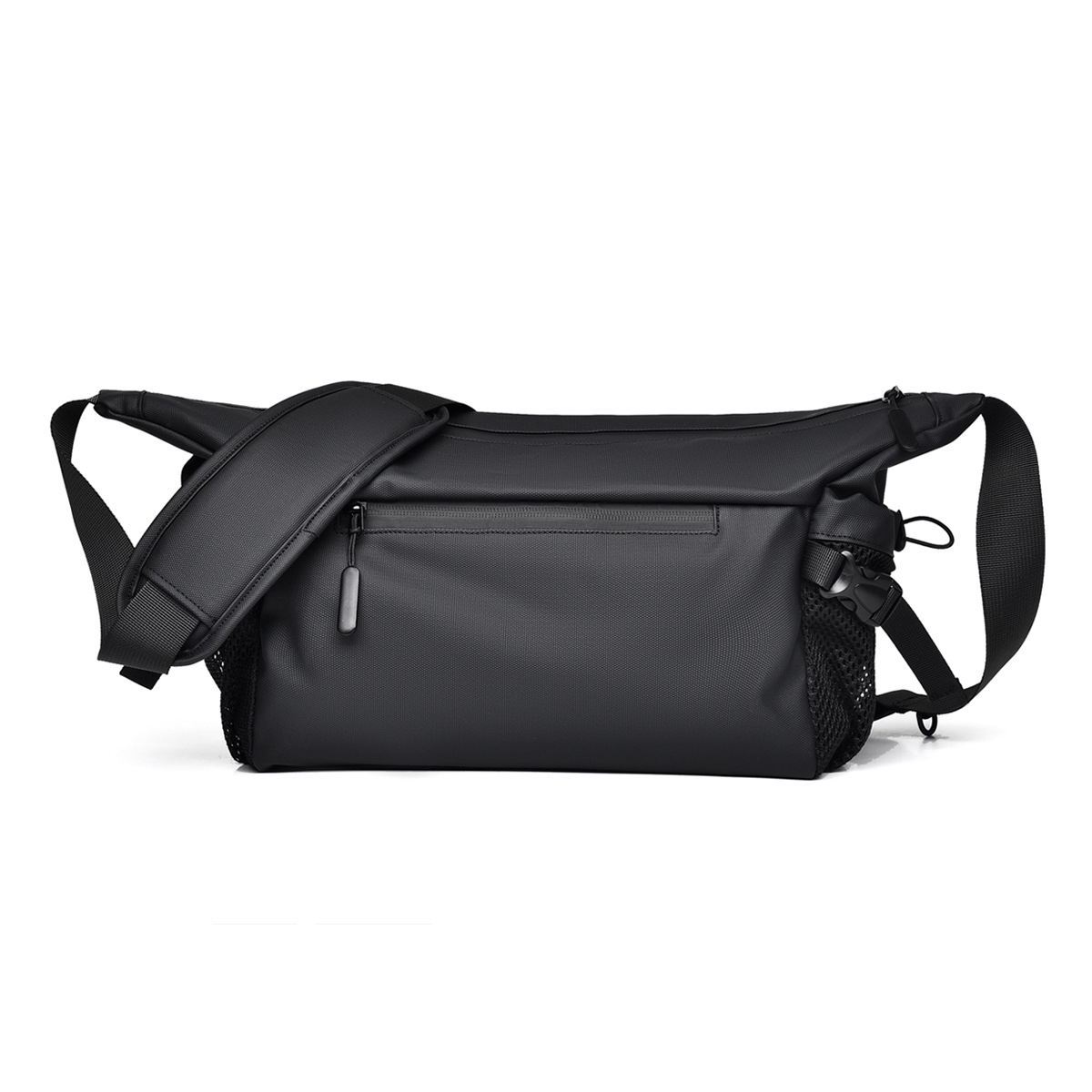 Men's Shoulder Bag Derm Waterproof Trendy Cool Casual All-Match Multifunctional Large-Capacity Crossbody Bag Dumpling Bag