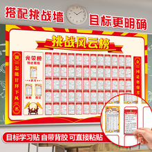 学生激励卡初中生成绩挑战书中高考学习目标卡片学习管理跨境